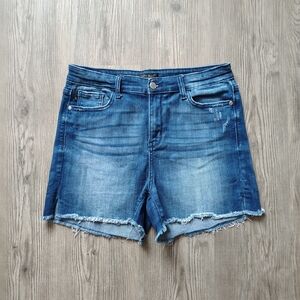 Blue Denim Women Shorts